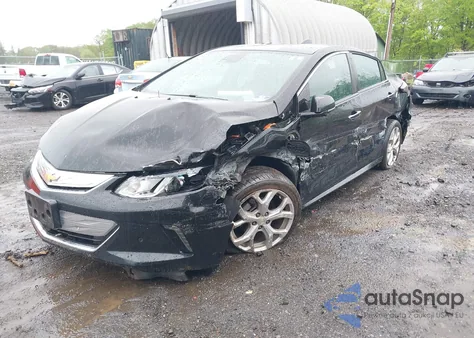 2017 Chevrolet Volt Premier из США, поврежденный, VIN 1G1RD6S5XHU114169